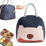 Tragbare Lunchpaket, Isolierte Lunchbag, Isolierte Lunchpaket für Kinder, Lunch Tasche, Isolierte Lunchbag für die Arbeit, Lunchpaket für Die Lunchbox, für Frauen, Kinder (B)