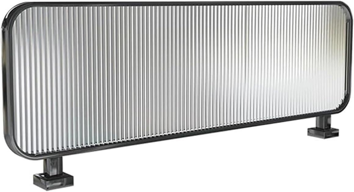 KLGFBDC Durable Stainless Steel Room Dividers for Dining & Workspaces – Ideal for Offices, Restaurants, Hotels (Black, 50x70cm)