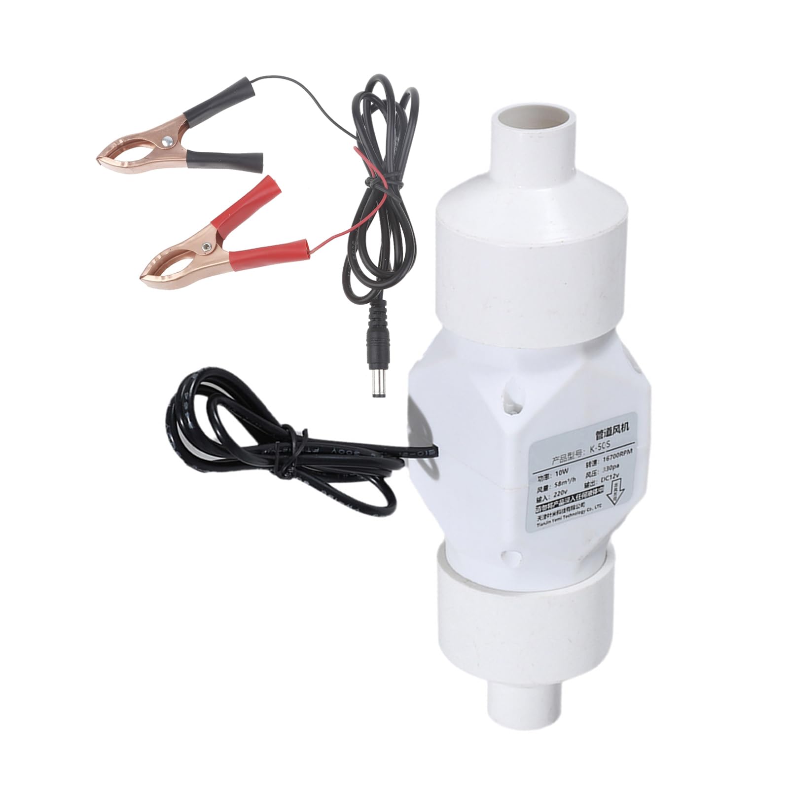 Efficient Heat Dissipation Inlines Fan, 20/25 / 32/40 / 46mm Size, for Quick Kitchen Fume and Multipurpose Use in Line Ventilation Fan
