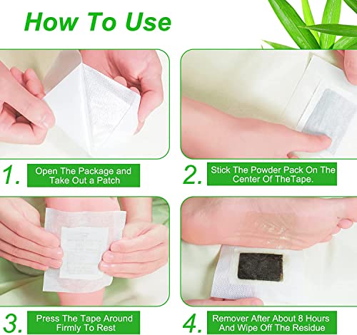 Image of GROOTS Premium Bee venom foot patch Detox Foot patches Cleansing Toxin Remover Foot Pads Pain Relief Stress Relief Sleep Patch for Detoxification For Men And Women (1 BOXES = 10 Patches) (Pack Of 1)