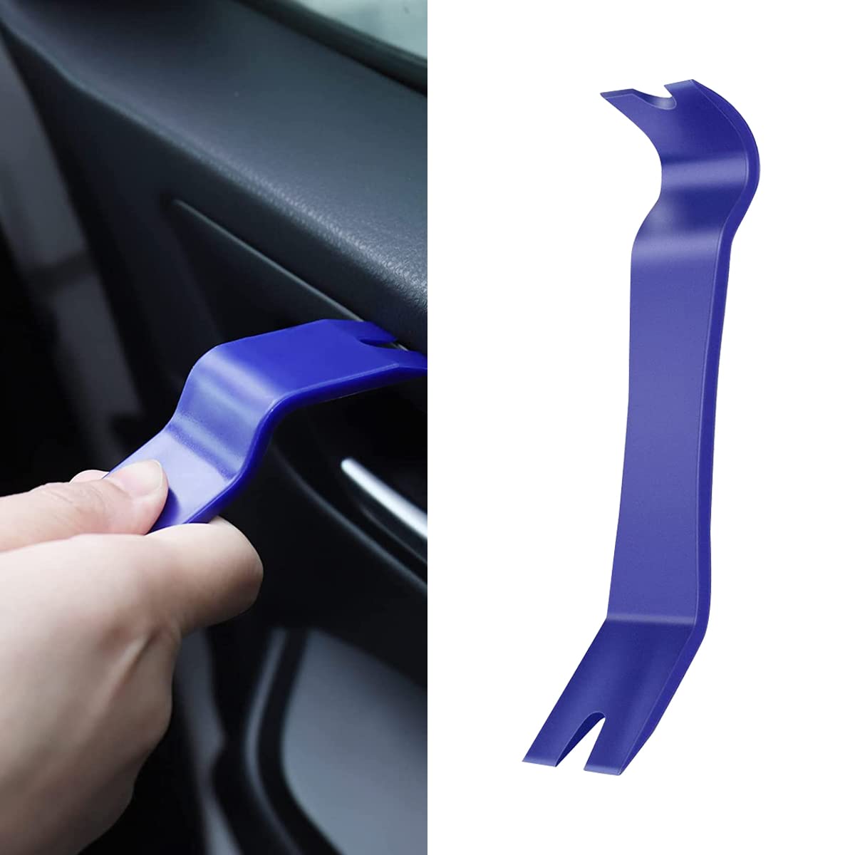 Kit D’outils De Démontage Pour Garnitures Auto - 5 Pièces En Plastique Robuste, Pour Panneaux De Porte, Tableau De Bord, Autoradio - 5