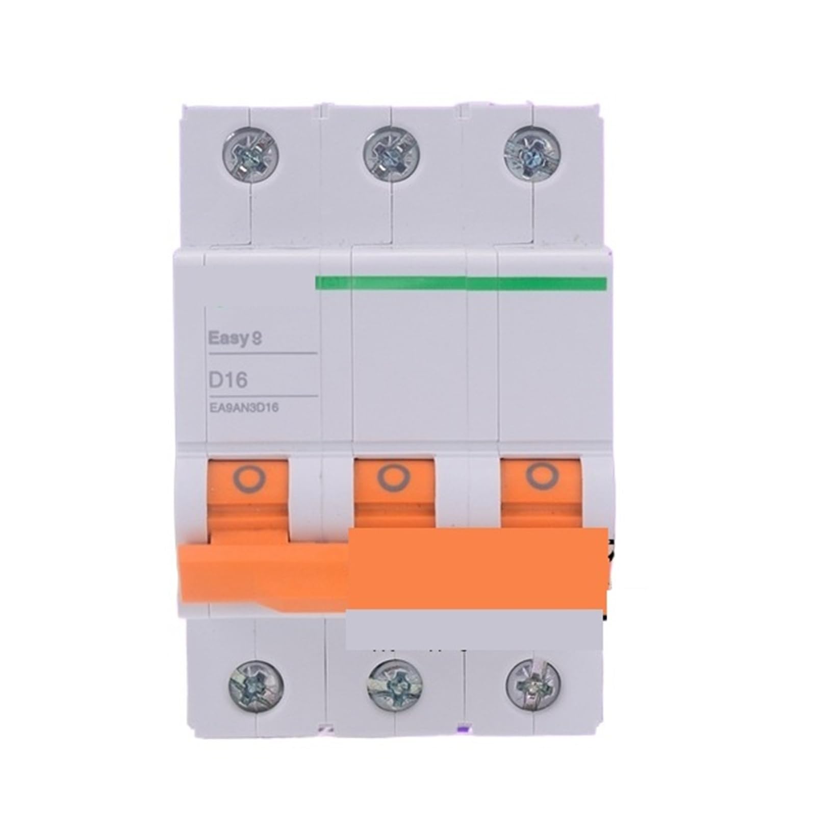 Disyuntor miniatura 3P D16A tipo D EA9AN3D16 magnetotérmico tripolar e interruptor de aire 2