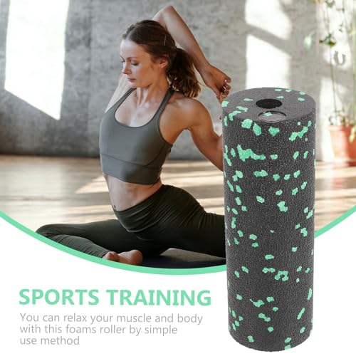Mini Rodillo de Espuma Portátil para Ejercicio, Columna de Espuma para Masajes y Fitness, Verde miniatura 3
