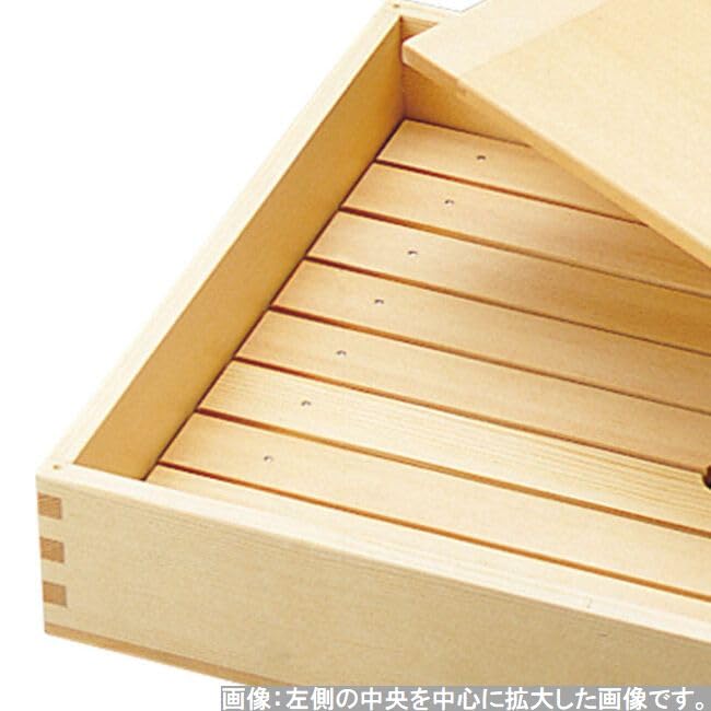 在庫セール】J-kitchens ネタ箱 保存容器 寿司 刺身 等 木製 34 