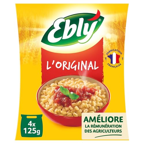 Blé Ebly précuit à la vapeur fabriqué en France lot de 4