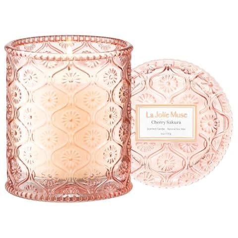 LA JOLIE MUSE Cherry Sakura Candle Cover