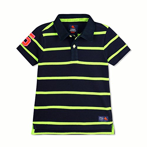 Image of Baby-Boys Cotton Blend Collared Neck T-Shirt