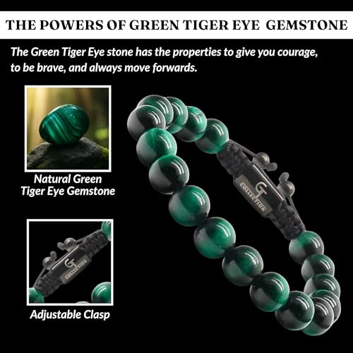 Pulsera de piedras naturales para hombre GT collection miniatura 5