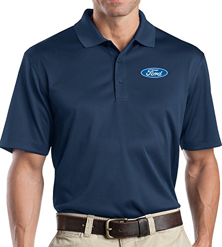 Buy Cool Shirts Mens Ford Logo Snag-Proof Polo Shirt