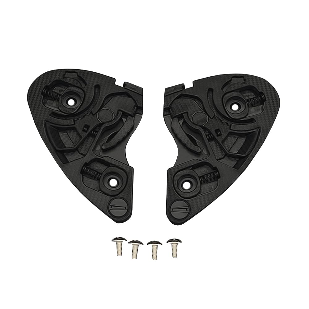1 Pair CWR-F Replacement Base Plate Set for RF-1200, RF-SR,X14,Z7,NXR X-Spirit Helmets,Screws are Included