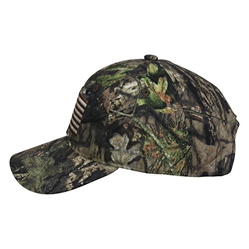 Outdoor Cap Men's Camouflage Americana Cap, Mossy Oak Country, One Size #TOP4