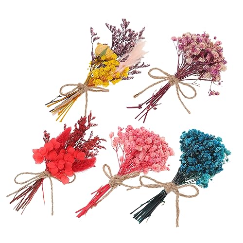 Mini ramo de flores secas Zerodeko para decoración miniatura 1