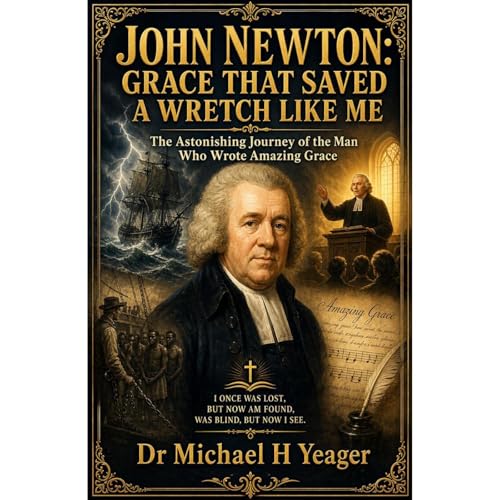 JOHN NEWTON: GRACE THAT SAVED A WRETCH LIKE ME Audiolibro Por Michael Yeager arte de portada