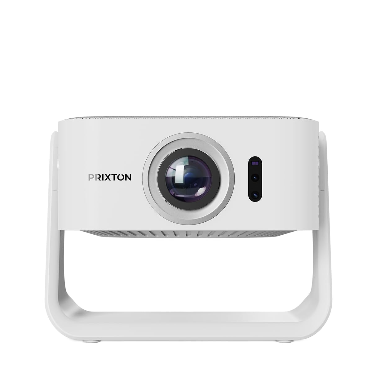 PRIXTON Proyector portátil con WiFi Renoir, 7.000 lúmenes, 280 ANSI lúmenes, Altavoces Integrados (2 x 5 W), Resolución Full HD 1080p LED, Mando a Distancia, 40” a 120”, Conexión HDMI/USB/AC IN