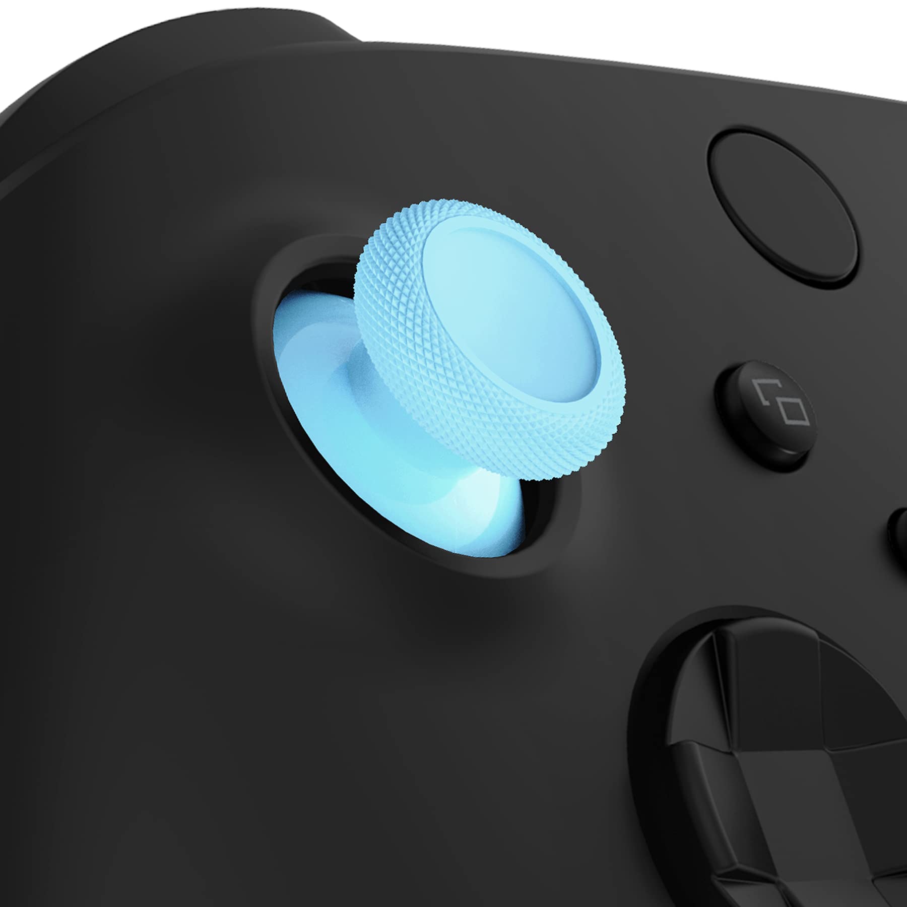 eXtremeRate Stick Analogique de Remplacement pour Xbox Series X/S, Joystick pour Xbox One Standard/X/S/Elite Manette, Thumbstick Customisé, Bleu Paradis - 2