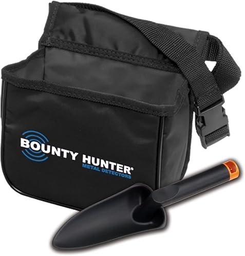 Miniatura 4 de Bounty Hunter Tracker IV Detector de metales con excavadora y bolsa, 3 modos para alta precisión todo metal, disco, tono, detector de metales