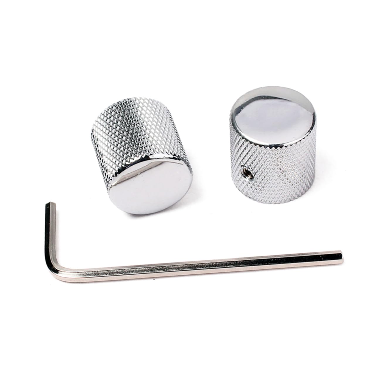 SUPVOX 2sets 2t1v Guitar Bass Knobs Volume Tone Control Dome Knobs Replacement Parts Fits Guitar Bass Amp Gd105a 3pcs*2