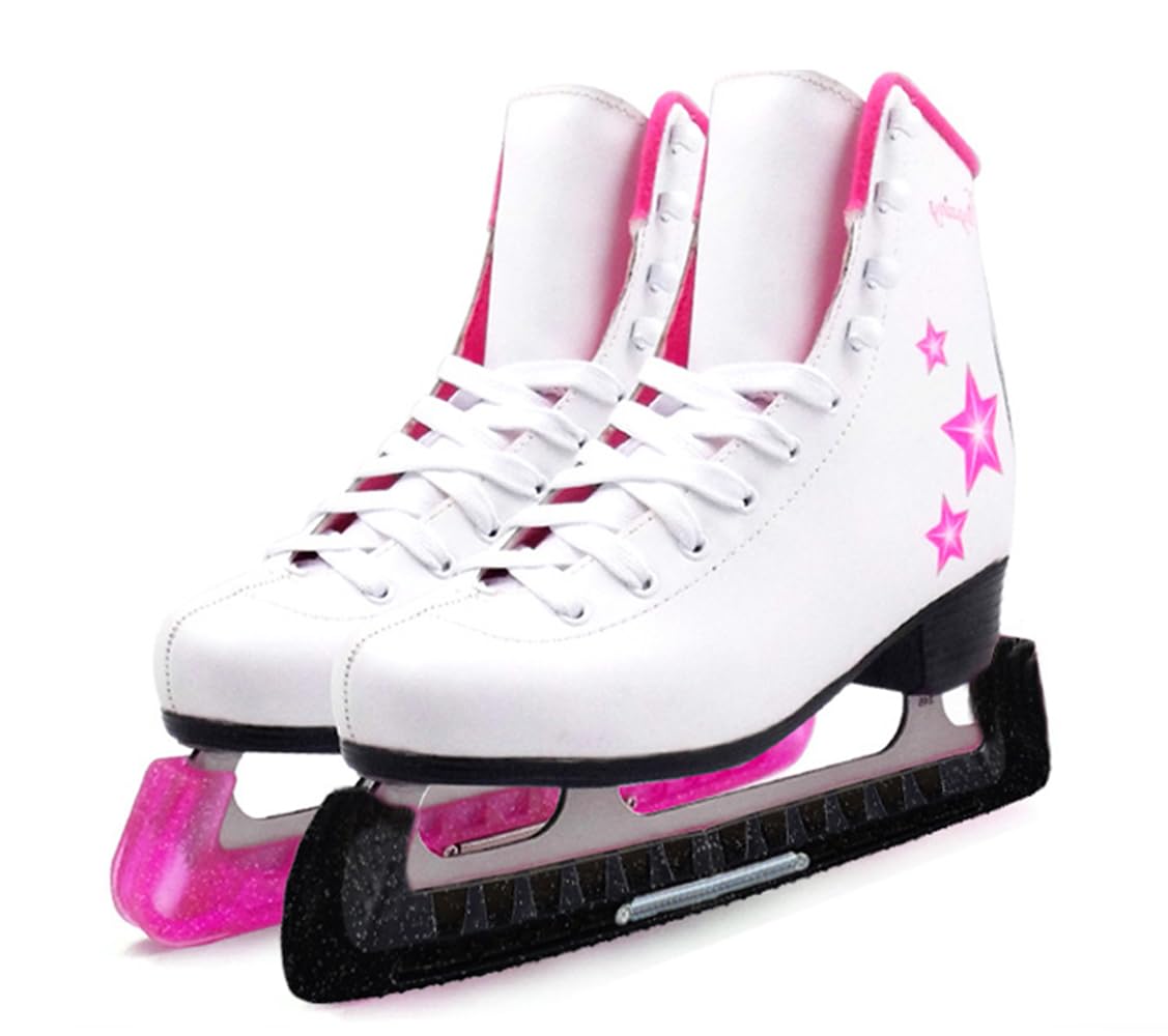 1 par protectores de patines de hielo opcionales，Protectores de Cuchillas de Patines de Hockey，para Patines de Hielo y Patinaje artístico.