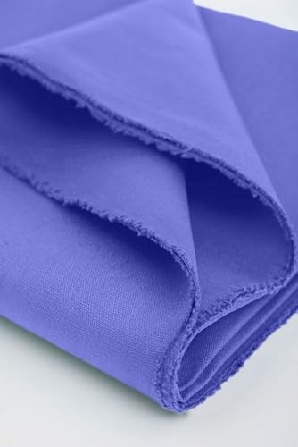 Mind The MAKER Purple Fargo Cotton Canvas Fabric, 145cm Wide - Cut per metre