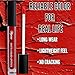 Mynena Warm Fiery Orange Red Matte Liquid Lipstick | Long-Lasting Comfort | Smudge-Proof Transfer-Resistant | Full Coverage Non-Drying | Vegan & Cruelty-Free | All-Day Wear Lip Colors | Glory