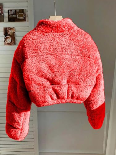 Image of KOTTY Premium Women's Coral Fabric Blue Jacket - Soft Touch Coral Fabric,Stylish Warm Wear,and Modern Winter Appeal