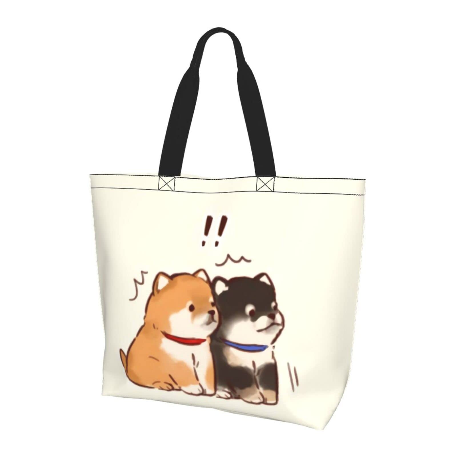 Amazon.co.jp: [ZXHNB] トートバッグ 犬 犬柄 無地 大容量