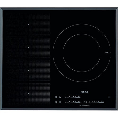 AEG HKP65310FB hobs - Placa (Integrado, Inducción, Vidrio y cerámica, Sensor, Parte superior...