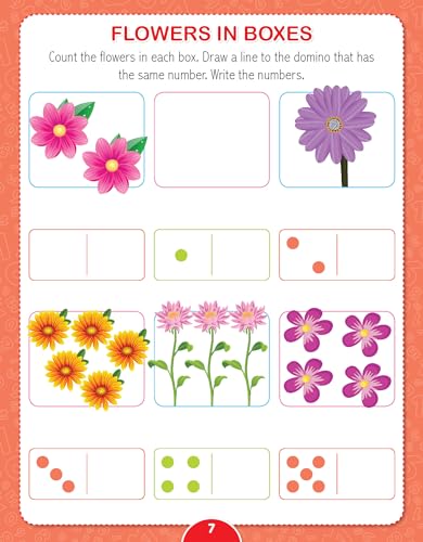 Kindergarten Maths Worksheets for Kids Ages 2-5 – Activity Book with 100+ Educational Exercises for Counting, Numbers, Shapes, Patterns & Early Math Skills | Books for Toddlers & Preschoolers