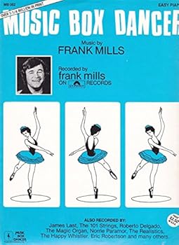 Sheet music MUSIC BOX DANCER - EASY PIANO Book