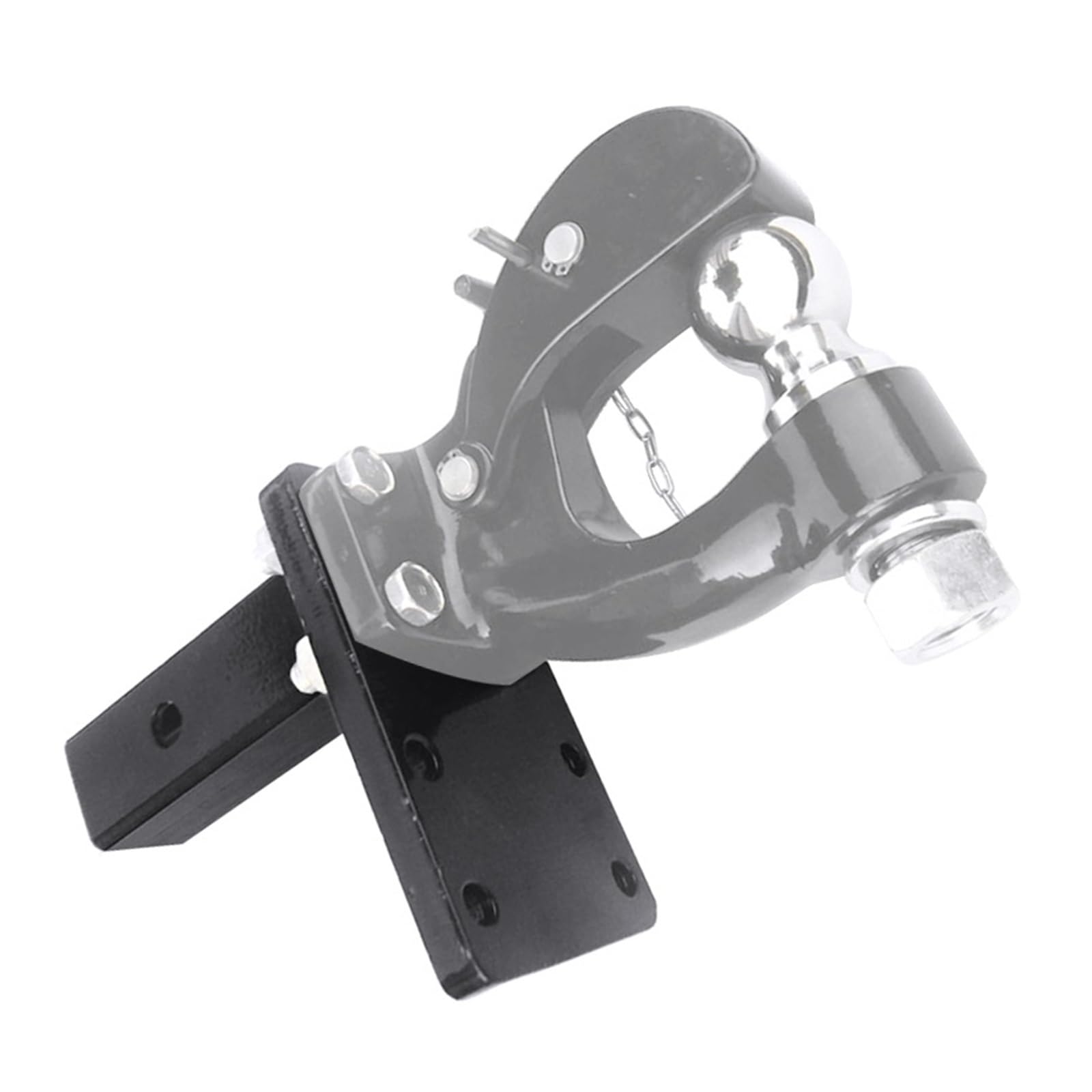 Gancio con Perno Regolabile Base di Fissaggio Dispositivo del Ricevitore Traino for rimorchio for Camper e roulotte for Pesanti Veicolo Camper