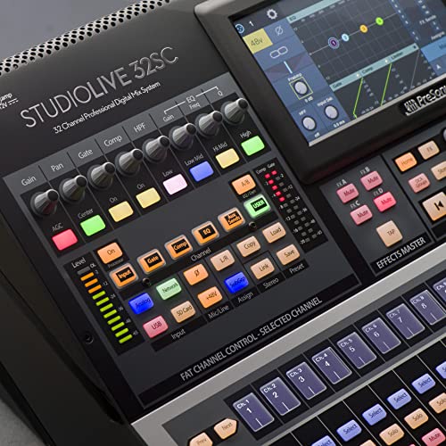 Presonus STUDIOLIVE 32SC Compact 32-Channel/26-Bus Digital Mixer thumb #4