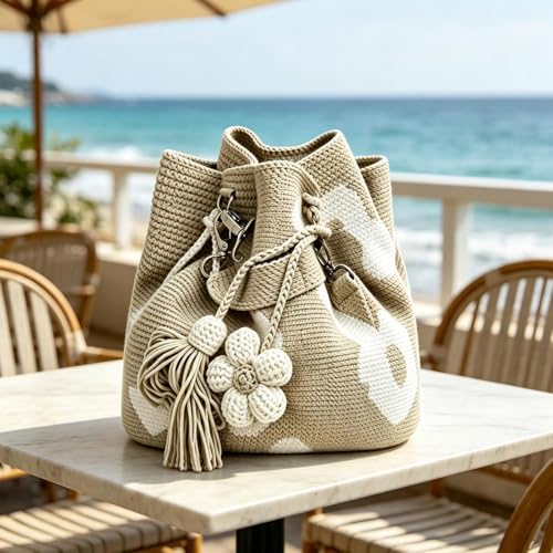 Tote Bag Crocheté Fleurs : Fini les Sacs Lourds et Encombrants