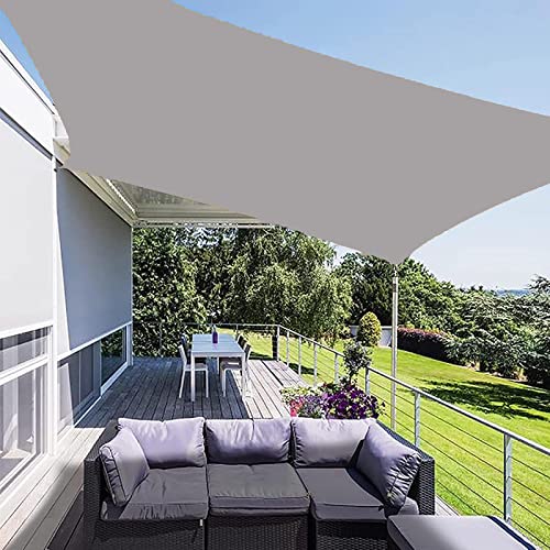 Toile d'ombrage rectangulaire bâche soleil durable JATIBOSH - 2