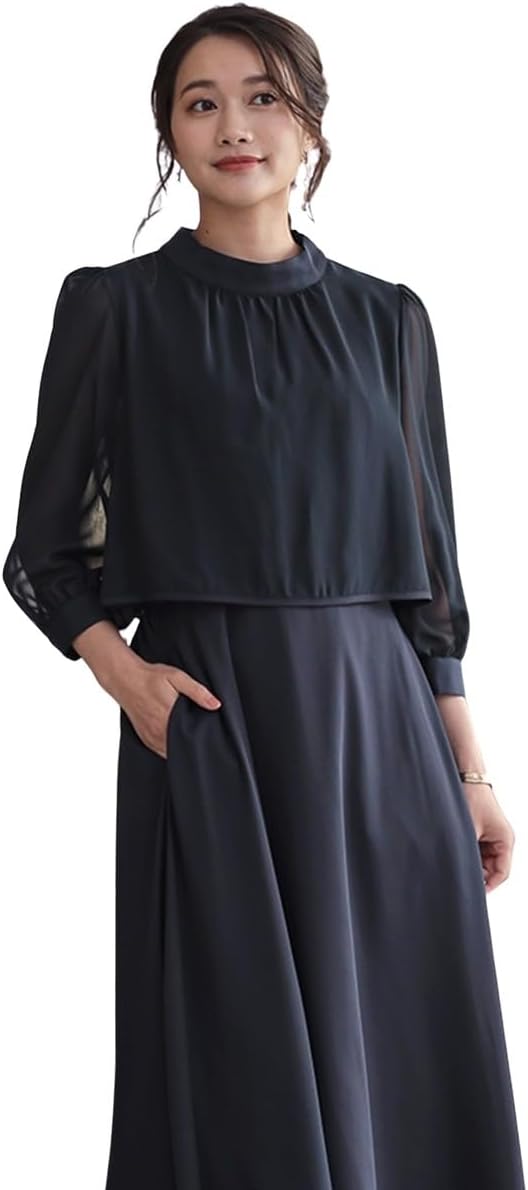 アールズガウン フォーマルドレス ボレロセット 黒 LLサイズ 結婚式 母親 アールズガウン フォーマルドレス ボレロセット 黒 LLサイズ 結婚式