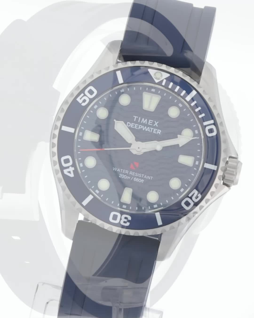 Amazon.co.jp: [TIMEX(タイメックス)] ディープウォーターメレディアン