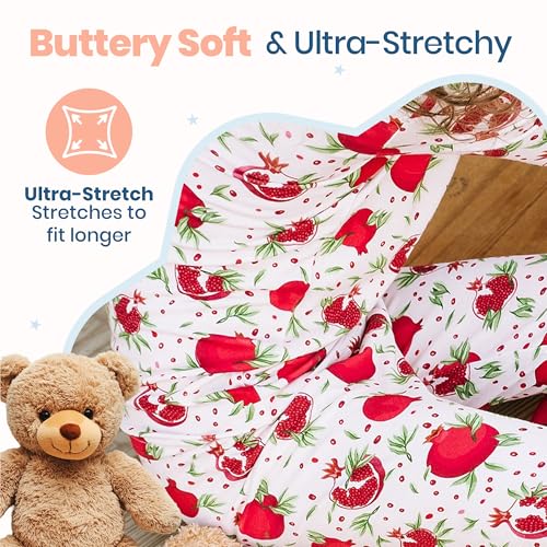 Zip N' Bear Buttery Soft Pajamas for Kids - Viscose From Bamboo Pjs - Styled By Kardashians - Pomegranate Pajamas for Girls4