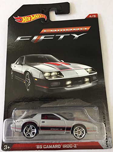 Hot Wheels 1985 IROC-Z Camaro Silver Edition miniatura 1