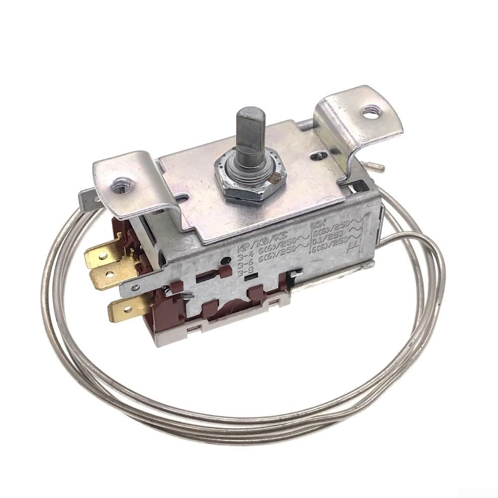 Termostato Bimetálico Metal Sonda 90cm Pieza Termostato Bimetálico
