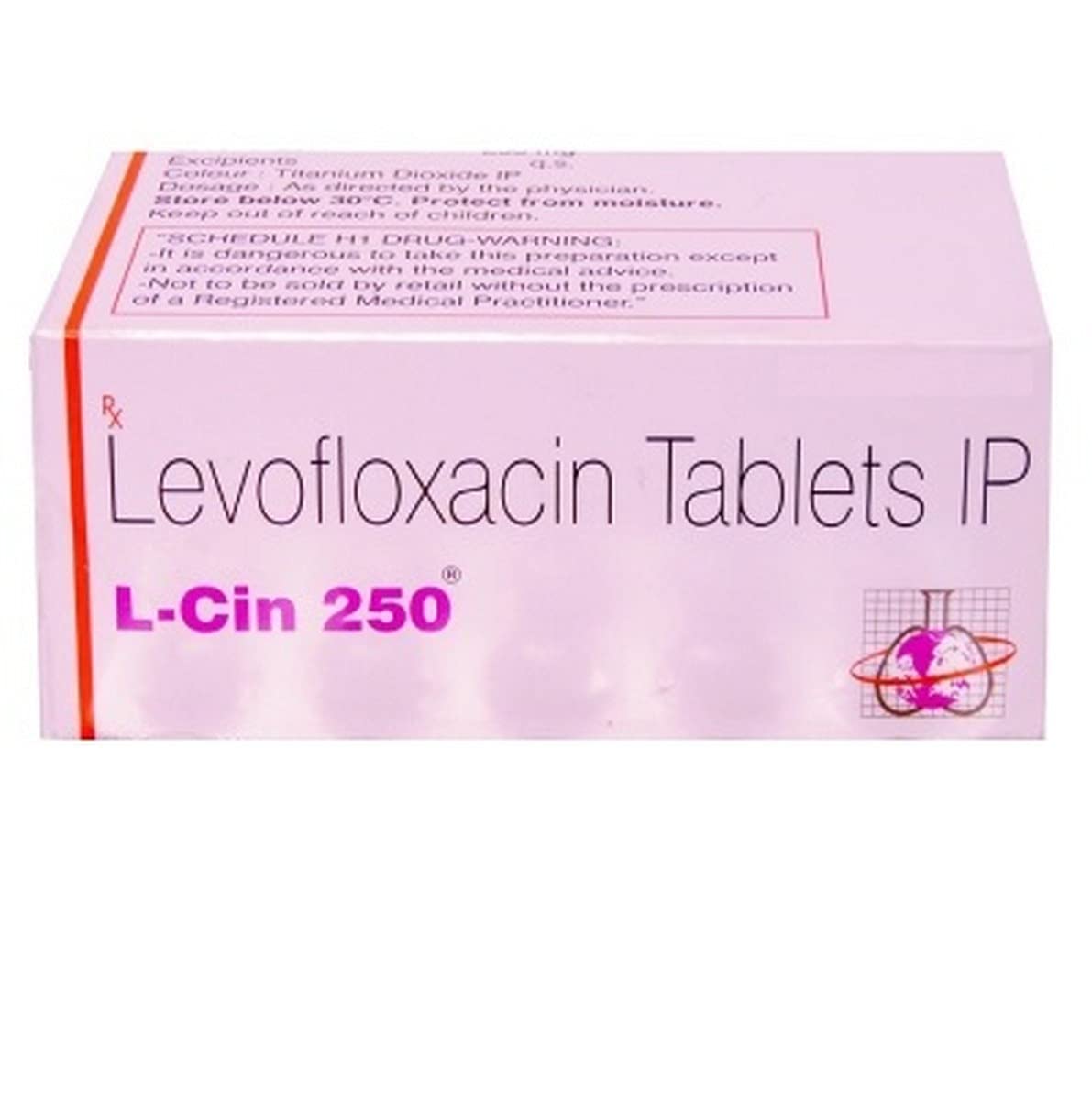 L Cin 250Mg - Strip of 10 Tablets