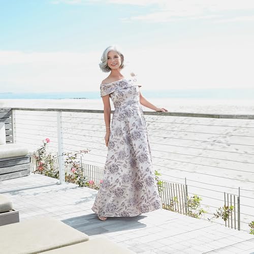Image of Alex Evenings Women's Formal Long Ballgown Mother of The Bride Dress with Pockets