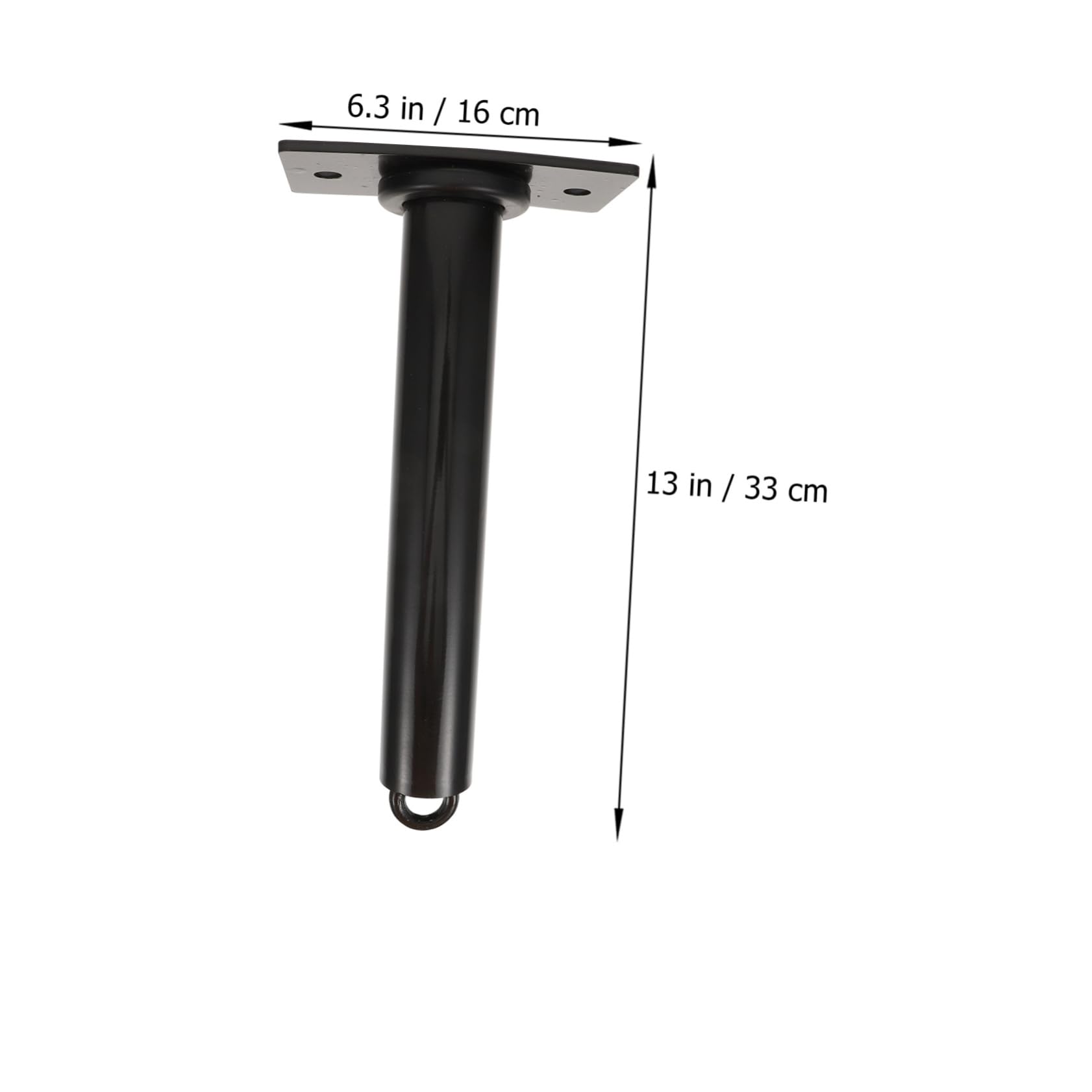 ibasenice Dumbbell Plate Support Frame Weight Plate Rack Hanging Rod for Home Gym Organization