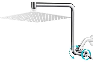 12 Inch Adjustable Shower Head Extension Arm
