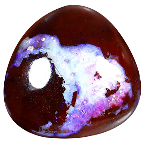 Opale australienne naturelle de 10,43 ct, gemme brute de collection haut de gamme