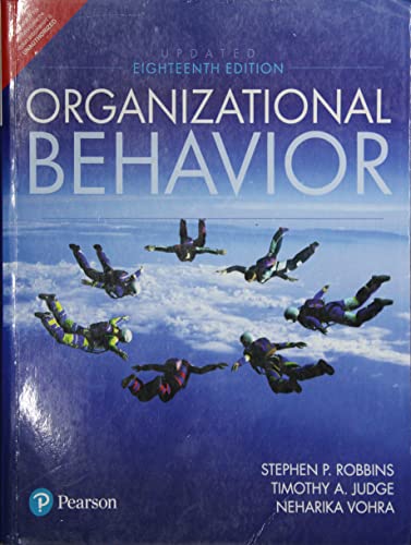 Image of Organizational Behavior | Includes latest Indian case studies and research| Eighteenth Edition| By Pearson Paperback - 01 Jan 2023