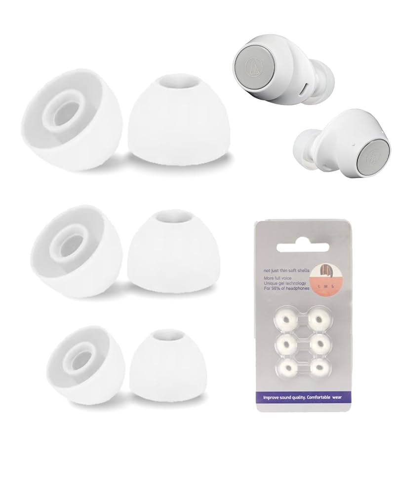 シリコン製ホワイトイヤーピース Amazon | AirPods Pro イヤーピース [ S/M/Lサイズ各1ペア] 交換