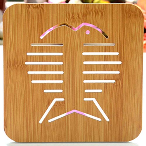 Yamybox 6Pc Kitchen Refractory Mat Insulation Coaster