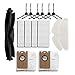 Produktbild 15-teiliges Set für Proscenic M7 Pro Staubsauger-Zubehör, 1 x Rollenbürste, 6 x Seitenbürsten, 4 x Filter, 2 x Wischtücher, 2 x Staubbeutel