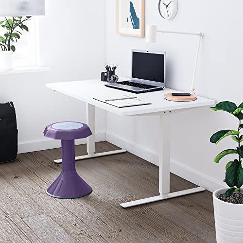 Image of ECR4Kids ACE Active Core Engagement Wobble Stool, 18-Inch Seat Height, Flexible Seating, Eggplant