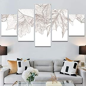 SIGNWIN 5 Panel Canvas Wall Art Modern Art...