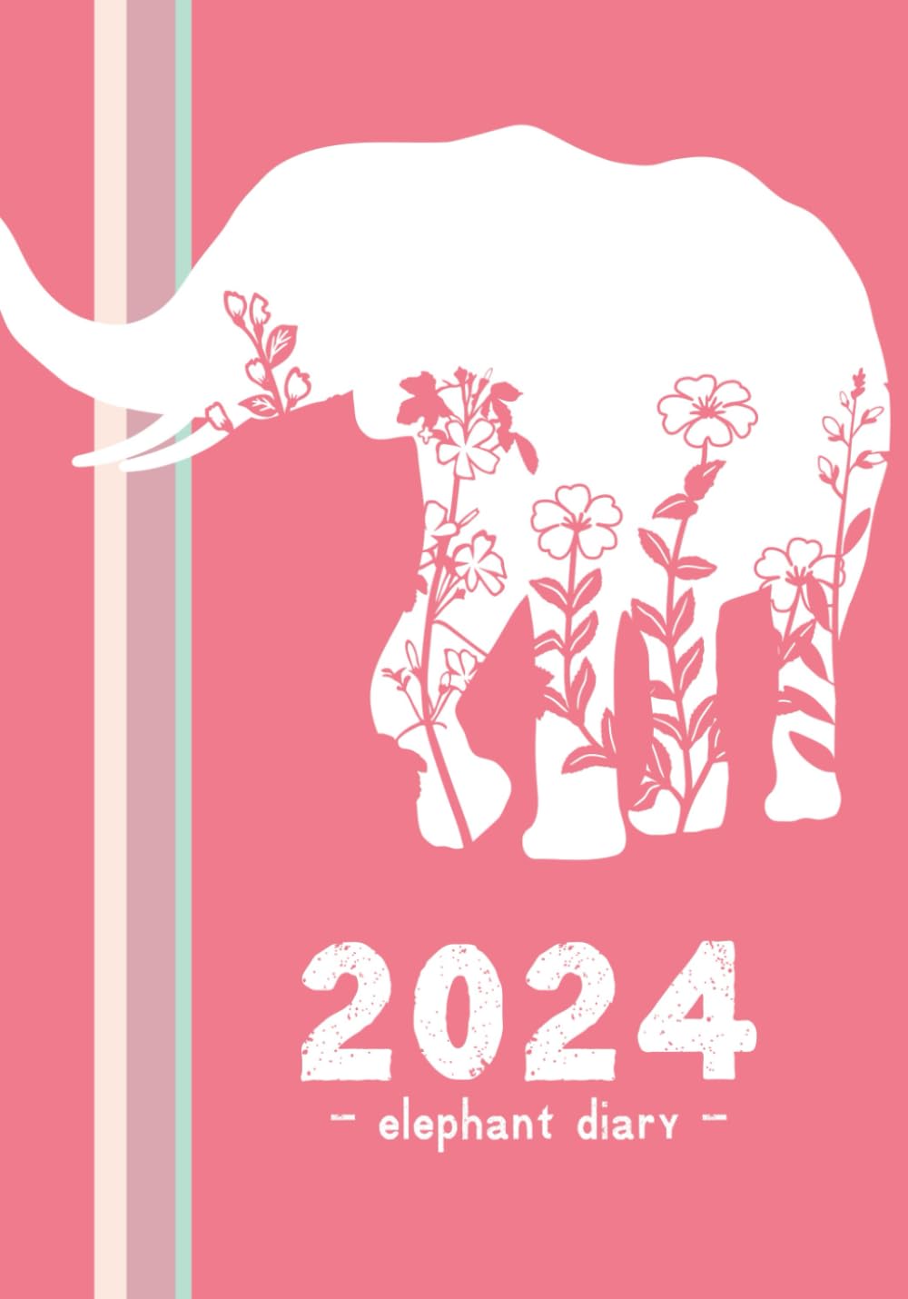 Elephant Diary 2024: Elephant 2024 diary with a week to view, with sections for 'Priorities' and 'To Do' lists